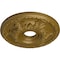 Ekena Millwork Granada Ceiling Medallion (Fits Canopies up to 6 5/8"), Hnd-Painted Gold, 18"OD x 3 1/2"ID x 2 1/2"P CM18GAGLS - alternate 3